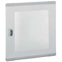 Дверь остеклённая плоская для XL³ 160 - для шкафа высотой 450 мм | код 020282 |  Legrand